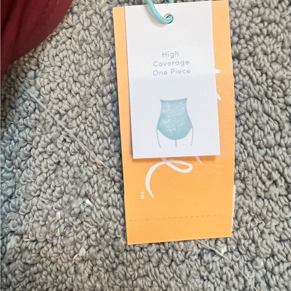 Kona Sol One Piece Swimsuit in Red - Picture 2 of 3